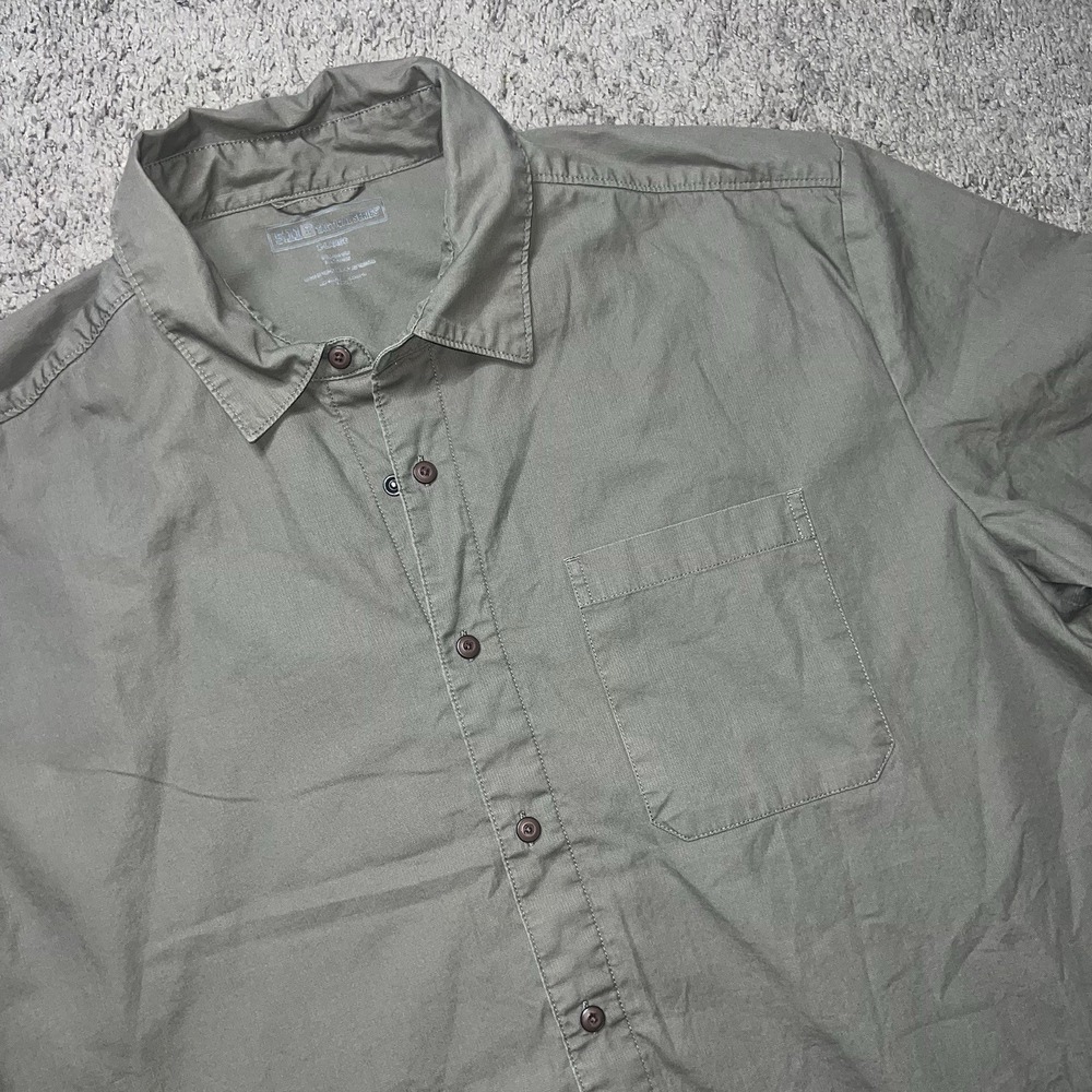 5.11 Tactical Wyatt Shirt Mens XL Brown‎ Short Sleeve Snap Workwear